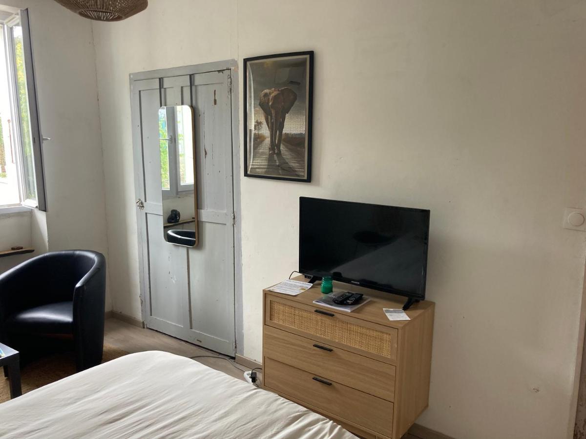 chambre privée dans maison drômoise - jacuzzi - viarhona - autoroute Châteauneuf-du-Rhône Esterno foto